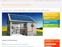 Tablet Screenshot of fotovoltaicke-systemy.info